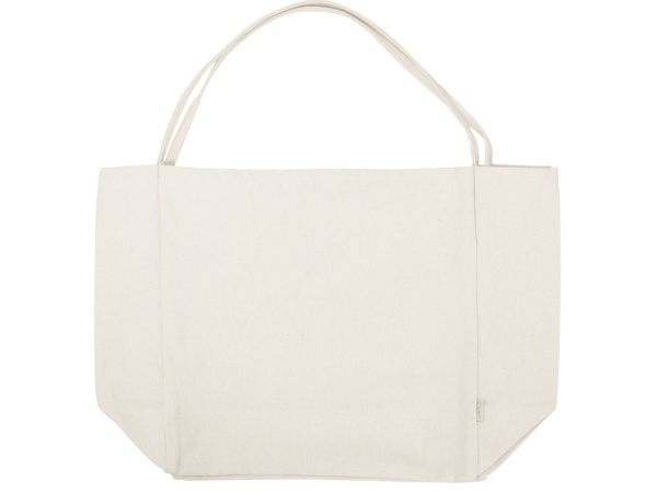 Шопер-оверсайз «Grossbag» из переработанного хлопка, 340 г/м2, Цвет натуральный