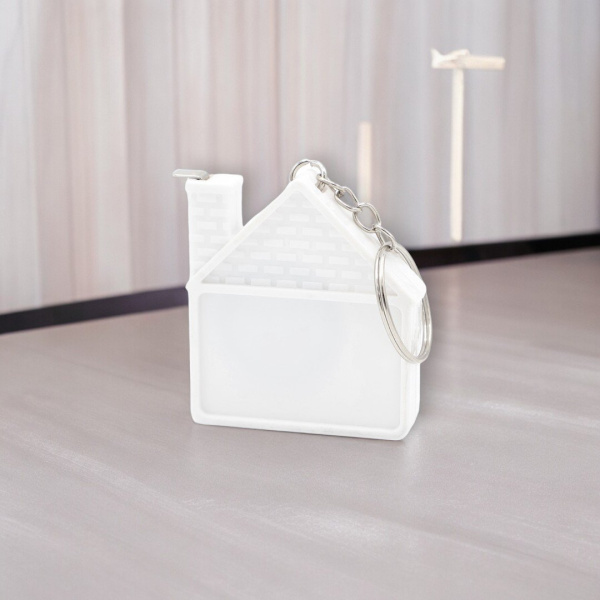 Брелок-рулетка пластиковый "Home", 1 метр