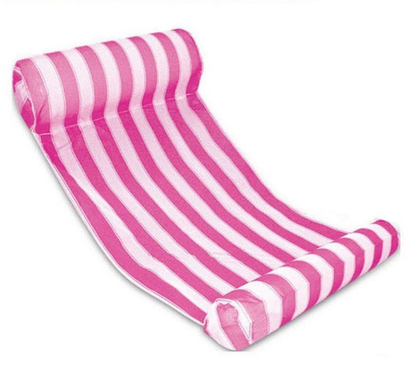 Водное надувное кресло матрас Floating Bad 130х67 см Summer Time Розовый