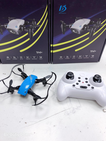 Квадрокоптер AIRCRAFT S9HW DRONE MINI  (базовая версия) Синий