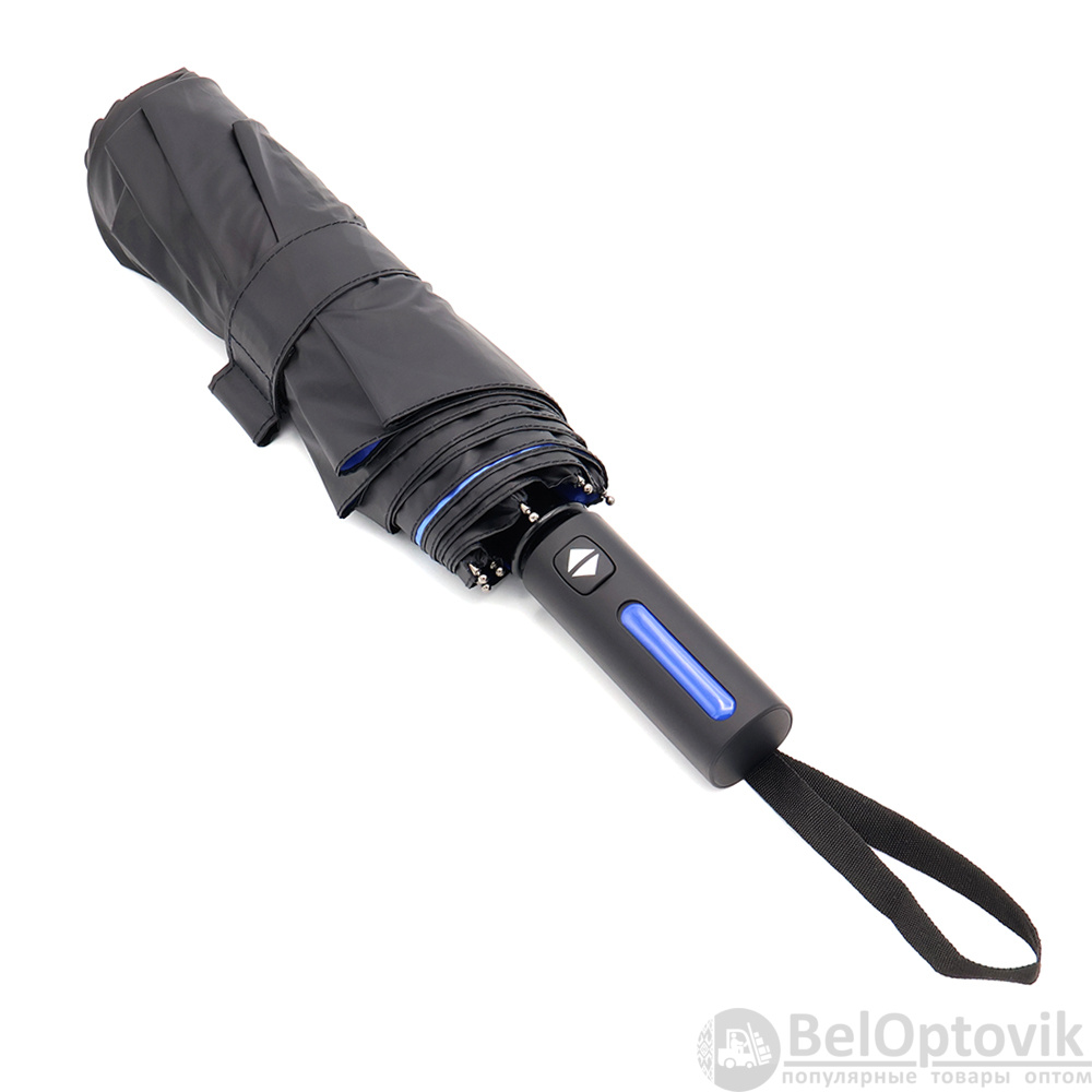 Автоматический противоштормовой складной зонт Sherp Двухсторонний