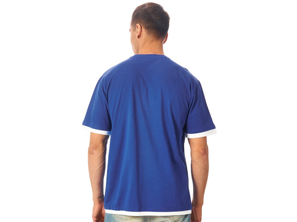 Футболка «Rotterdam» мужская, Размер XL, Цвет классический синий/белый