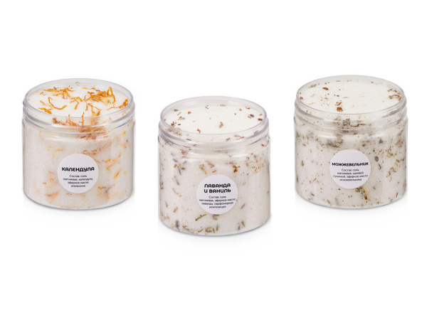 Набор магниевой соли для ванн «Wellness», Цвет молочный