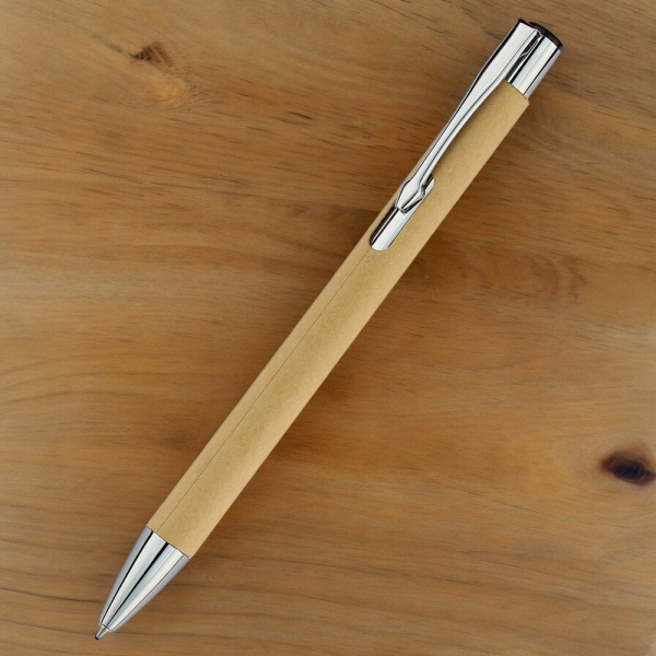 Ручка "Ньюлина" с корпусом из бумаги / Стильная и оригинальная