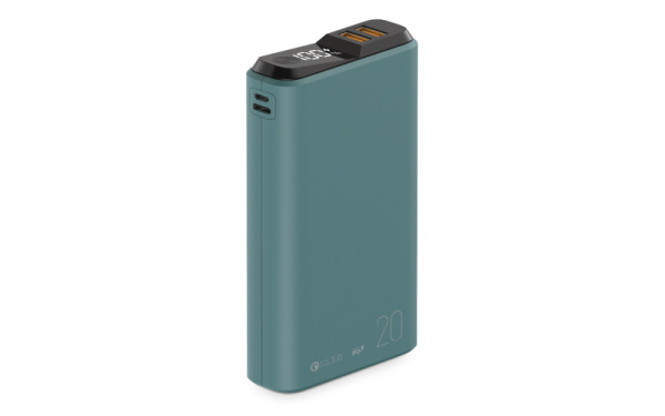 Внешний АКБ QS-20, 20000mAh, midnight, OLMIO