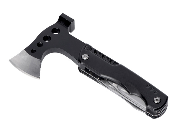 Топор-мультитул 7-в-1 «Stalk», Цвет серебристый, черный