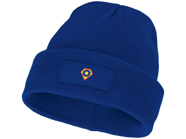 Шапка «Boreas» с нашивкой, Цвет синий