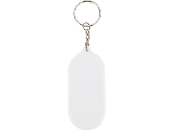 Брелок-футляр для  таблеток «Pill», Цвет белый/красный