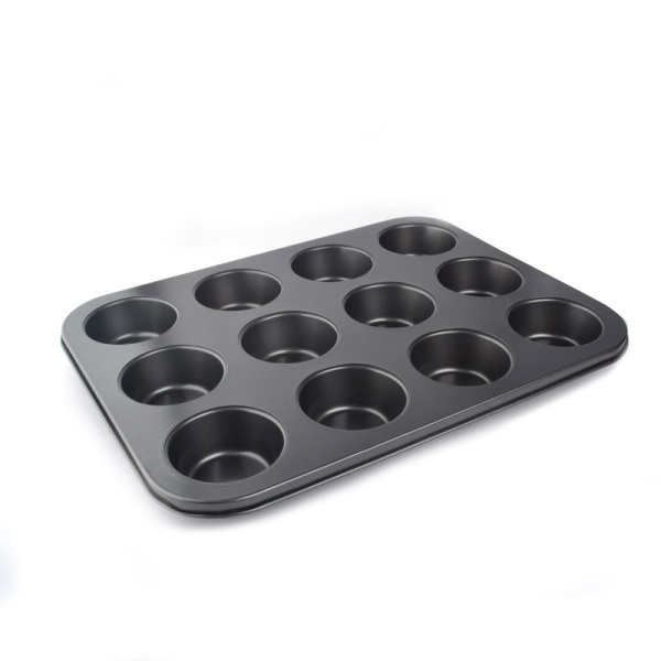 Форма для выпечки кексов и капкейков 12 ячеек 35х26 см / d-6;;h-3 / PC-12G /уп 60/ 0.353/ ПРОМО АКЦИЯ