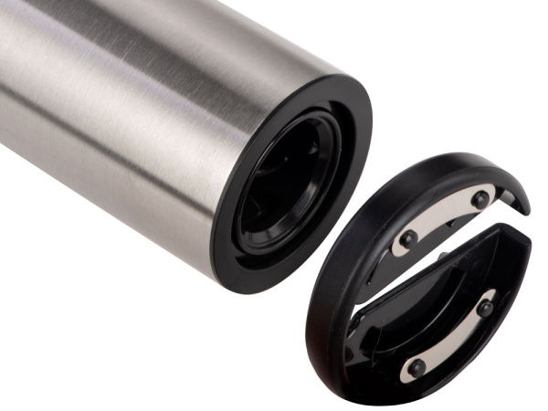 Электрический штопор для винных бутылок «Rioja», Цвет черный, серебристый