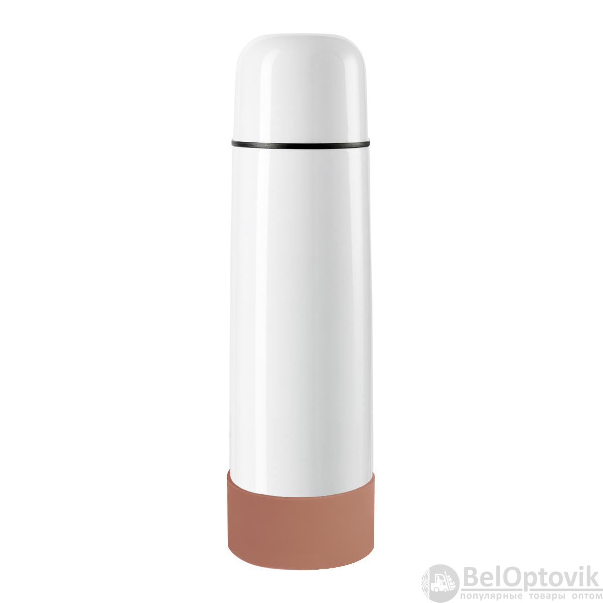 Термос Picnic Bright To Go, белый/мокко