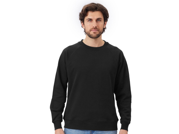 Свитшот оверсайз с рукавом реглан «Belgrade», унисекс, Размер XL, Цвет черный