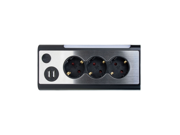 Сетевой фильтр «NEO TRINITY», Цвет черный