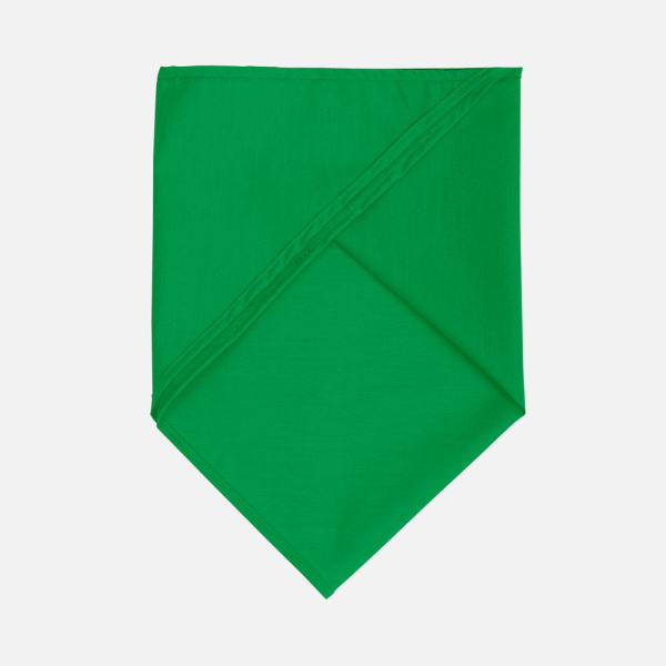Шейный платок Bandana, ярко-зеленый, 62х62х86 см