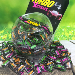 Блок жевательных резинок Turbo Xtreme, 300 шт. (BIG BOX)