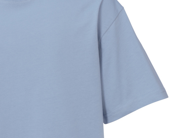 Детская футболка оверсайз «Liyon», Размер 8, Цвет небесно-голубой