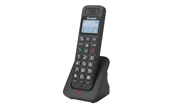 DECT-радиотелефон Olmio DP-03 (черный)