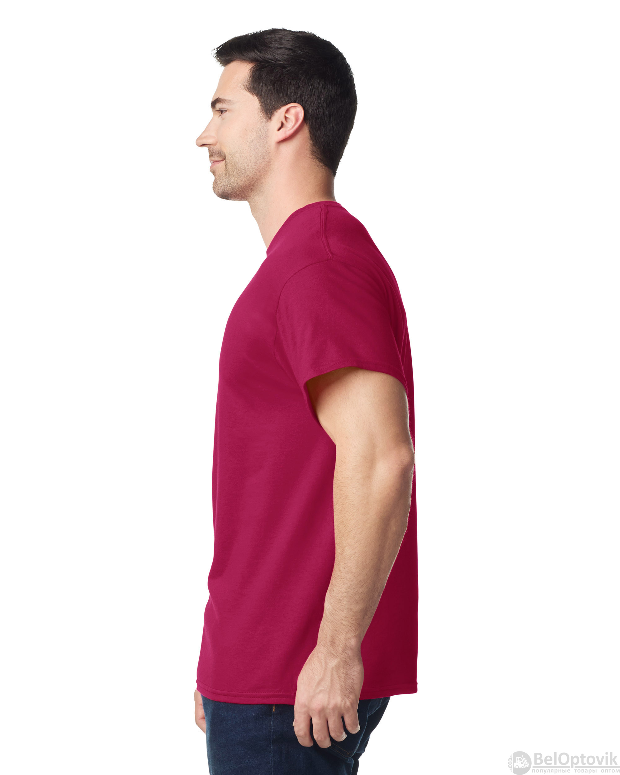 Футболка HEAVY COTTON, ТЕМНО-ВИШНЕВЫЙ L