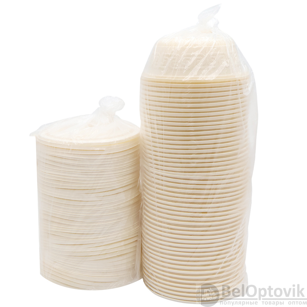 Набор контейнеров (супница) из кукурузного крахмала,  600 мл (50 шт)