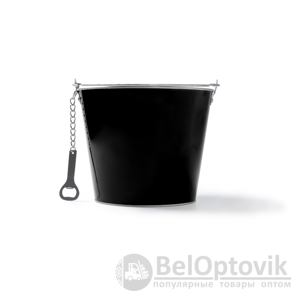 Металлическое ведро LAMBIC, Черный