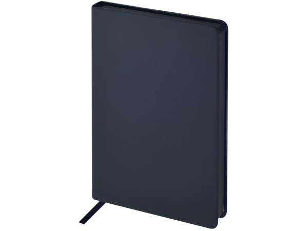 Ежедневник А5 «Megapolis Color New» soft-touch, Размер А5, Цвет синий нэйви