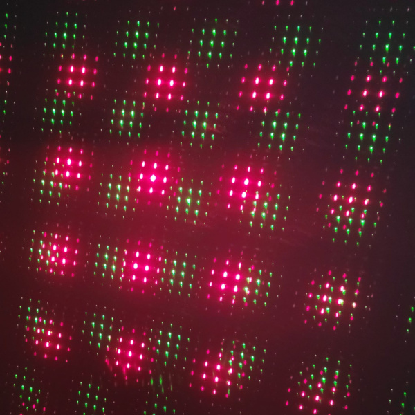 Галографический лазерный Mini проектор Звездное небо  Laser Stage Laser Lighting, регулируемые скорость и режимы