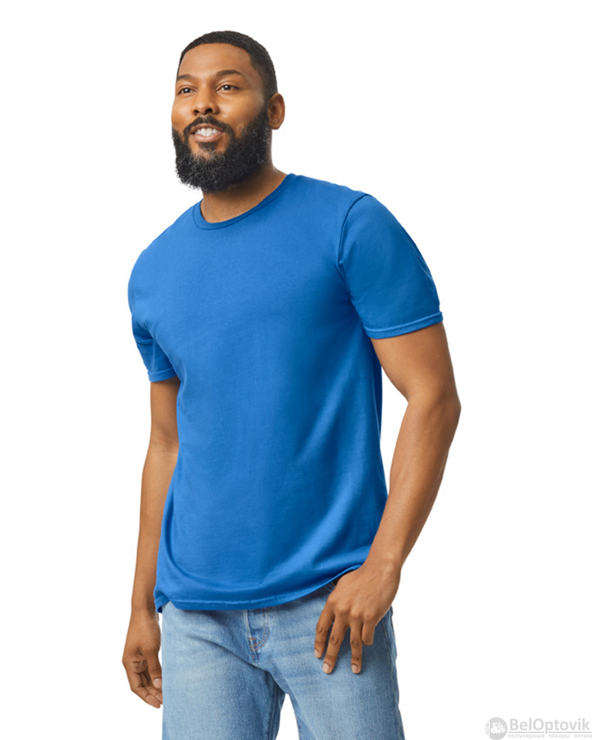 Футболка SOFTSTYLE, КОРОЛЕВСКИЙ СИНИЙ 4XL