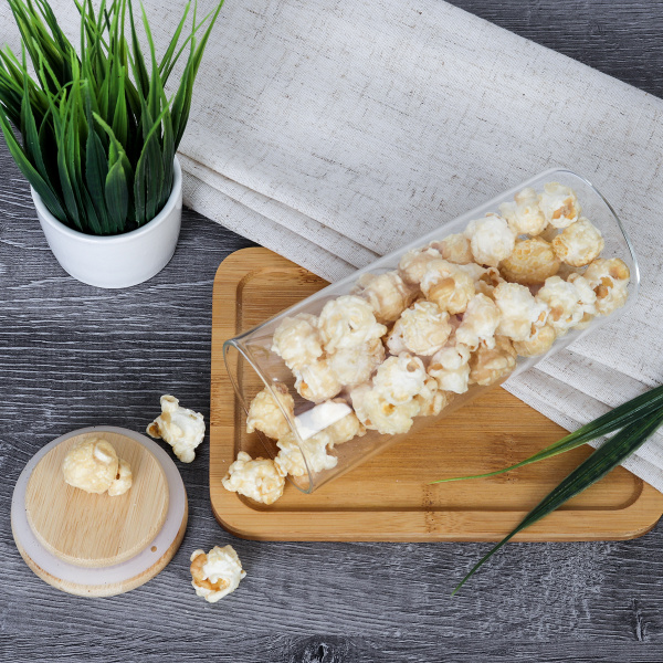 Банка для сыпучих бамбуковая крышка d-62/150 мм 450 мл /GT-35-117/уп120/