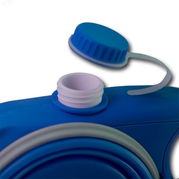 Поводок для собак с поилкой 5 в 1 Essentials all-in-one Синий