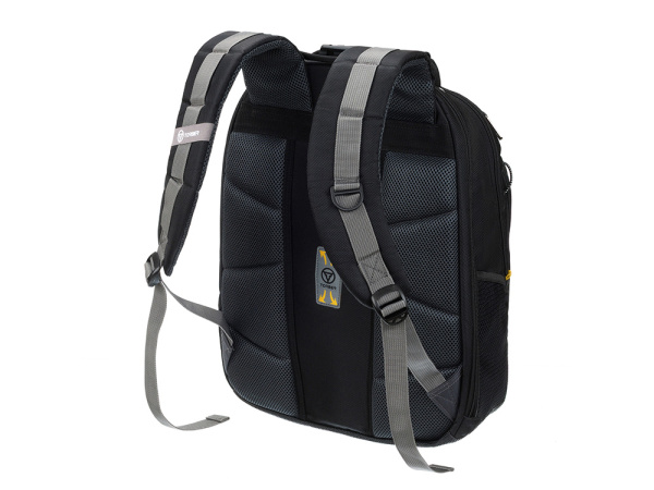 Рюкзак «МЕГАПОЛИС» с отделением для ноутбука 15,6", Цвет черный