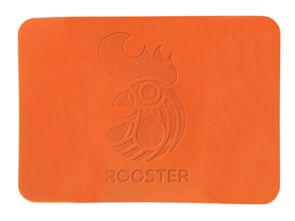 Патч «Прямоугольный», soft-touch, Цвет оранжевый