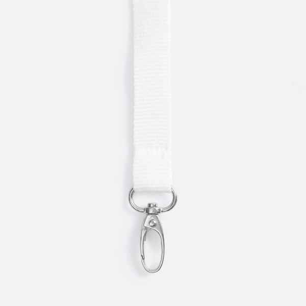 Лента для бейджа Pin, белая