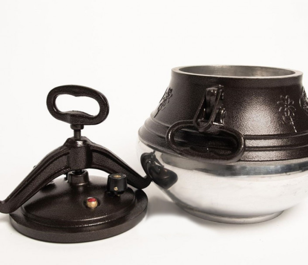 Казан Афганский 15 литров комбинированный, полированный алюминий