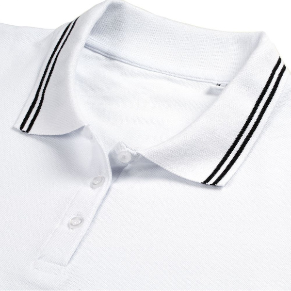 Рубашка поло женская Virma Stripes Lady, белая, размер XL