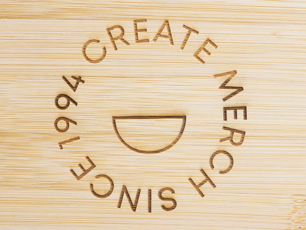 Ланч-бокс «Lunch» из пшеничного волокна с бамбуковой крышкой с гравировкой, 500 мл Цвет бежевый