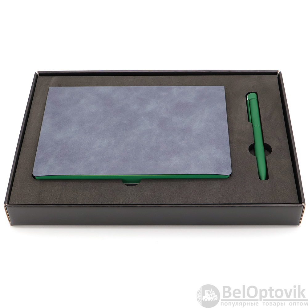 Подарочный набор МОМЕНТЫ, зеленый