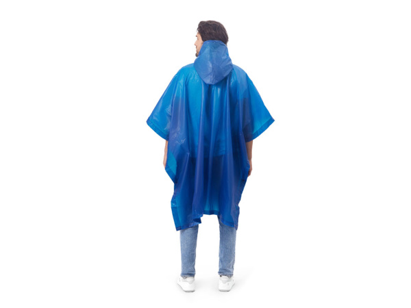 Пончо «Hawaii» c чехлом унисекс, Цвет классический синий