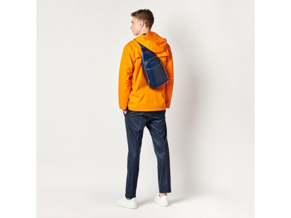 Сумка-слинг Blue Square, Цвет темно-синий