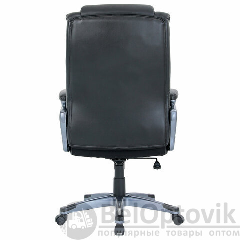 Кресло BRABIX PREMIUM "Gladiator EX-552", натуральная кожа, черное, 532939