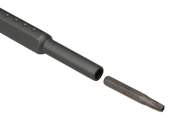 Набор отверток 24-в-1 «Everybit», Цвет серый