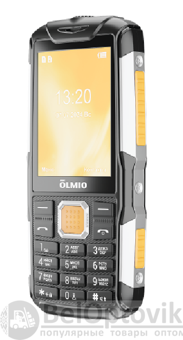 X14 Olmio (черный-оранжевый) Мобильный телефон