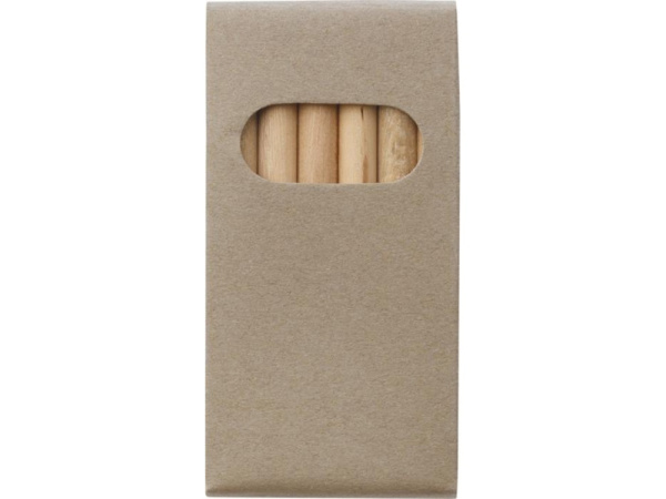 Набор карандашей «Набросок», Цвет натуральный