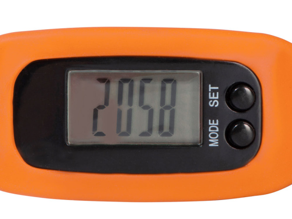 Часы с шагомером «Ridley», Цвет оранжевый