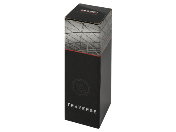 Термос «Traverse», Цвет черный/красный