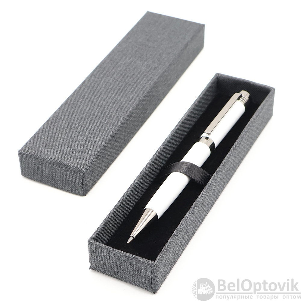 Ручка Senator в коробке Collin, белая