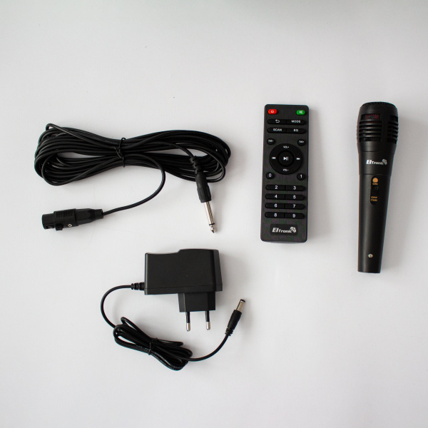 Напольная колонка ELTRONIC FIRE BOX 400 Watts арт. 20-08 с микрофоном и LED цветомузыкой