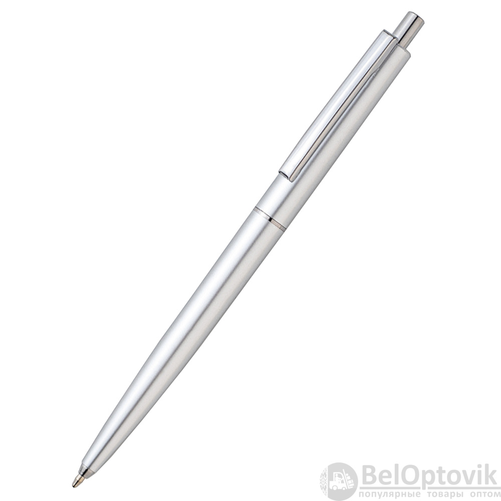 Ручка пластиковая Dot, серебристый
