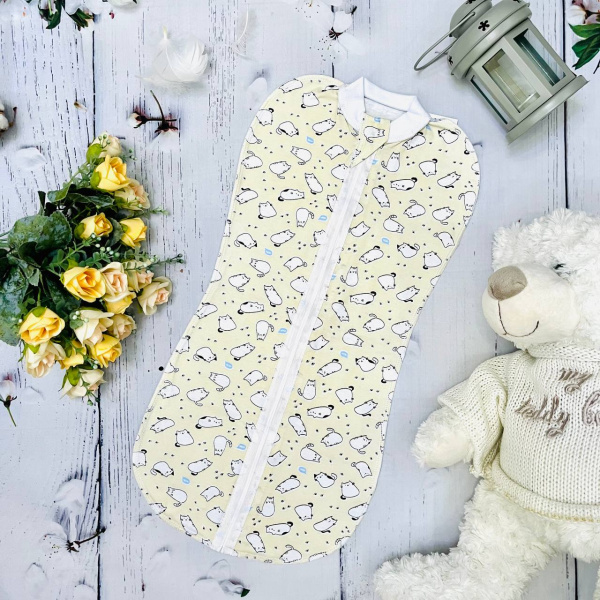 Конверт из натурального хлопка для новорожденного Bebika 0-3 мес (20/17-10)