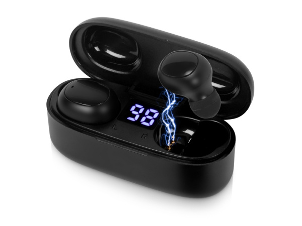 Беспроводные наушники TWS «Volts», Цвет черный