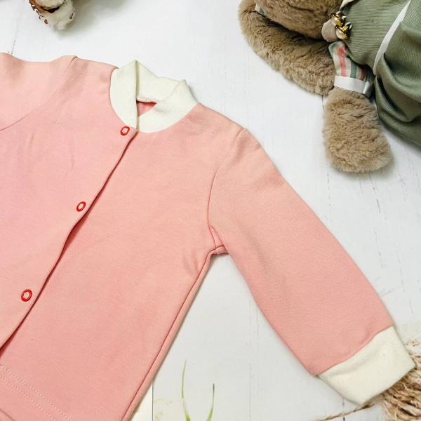 Кофточка для новорожденных детей Bebika, натуральный хлопок (13/15-2)